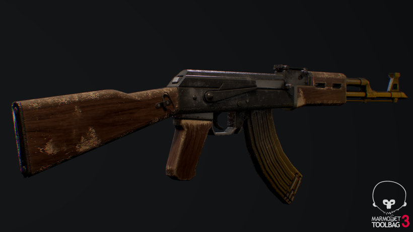 Weapon AK47 / Hardsurface 1