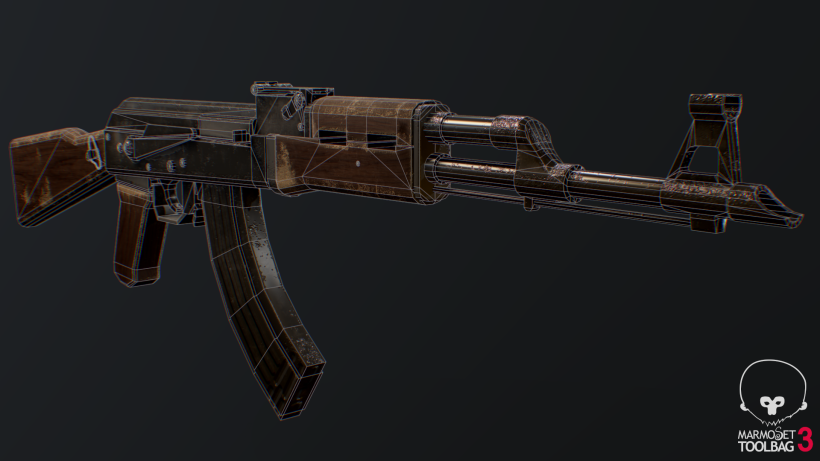 Weapon AK47 / Hardsurface 4