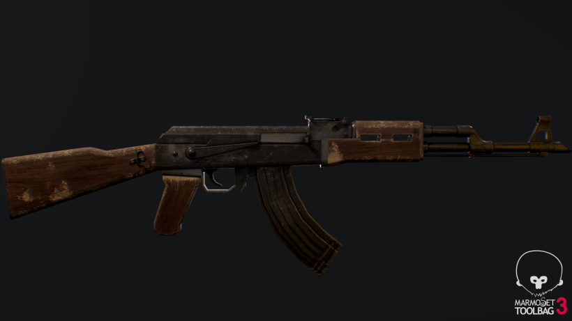 Weapon AK47 / Hardsurface 2