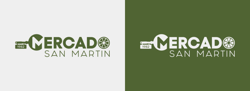 Creación Logotipo y Branding Mercado San Martin 1