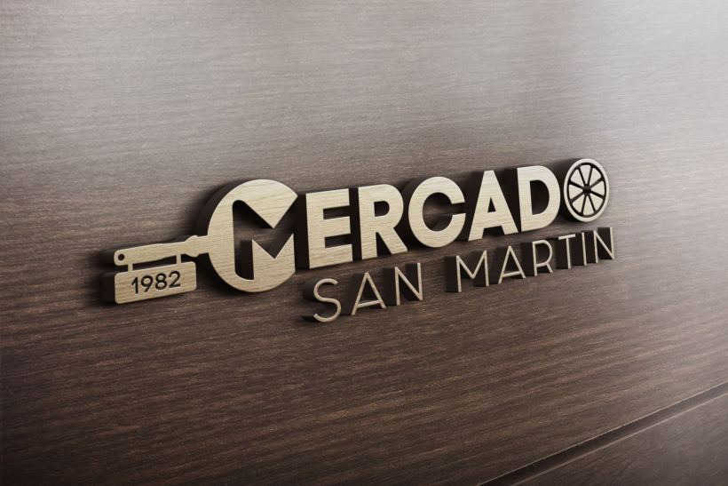 Creación Logotipo y Branding Mercado San Martin 3