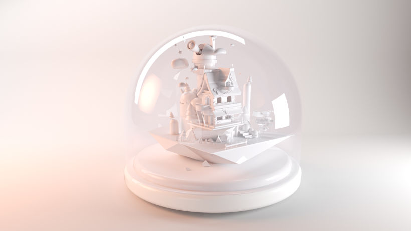 Mi Proyecto del curso: Creación de mundos 3D en miniatura con Procreate y Cinema 4D 8