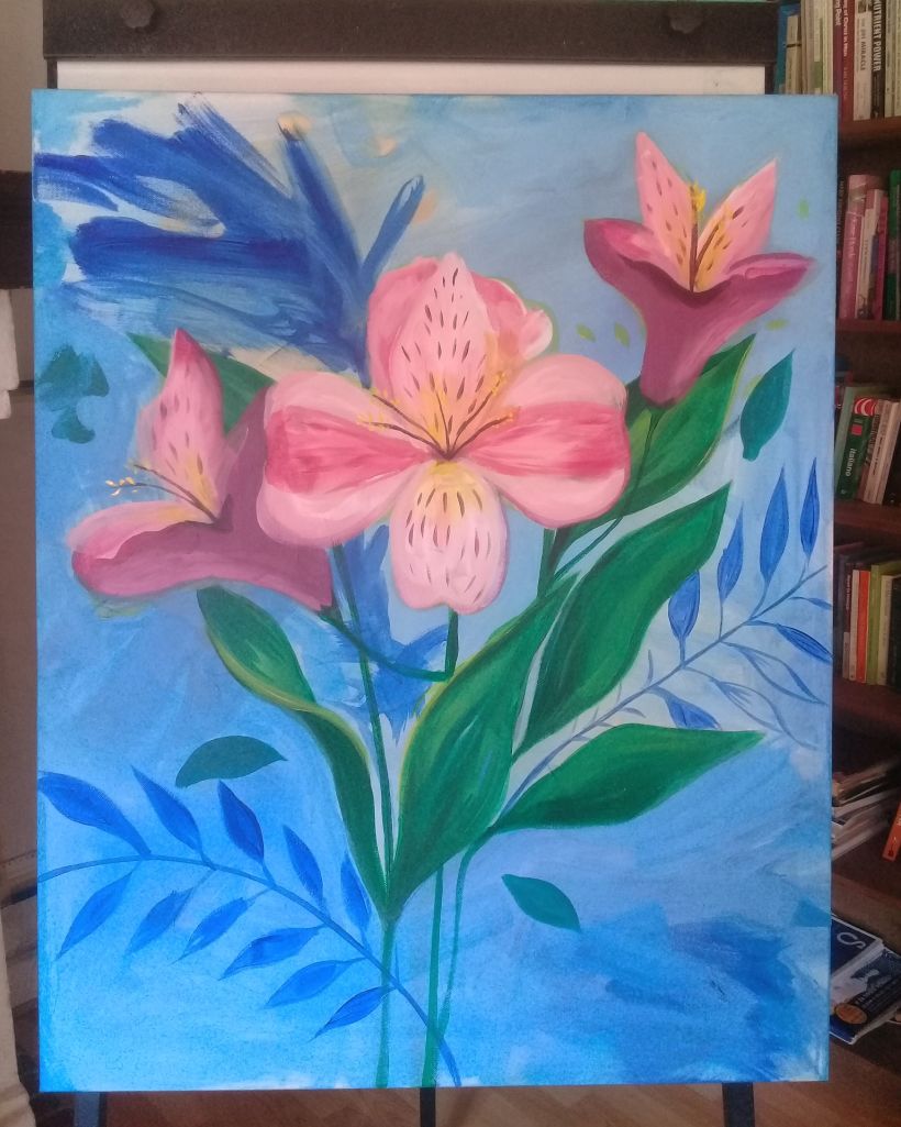 Mi Proyecto del curso: Pintura botánica con acrílico 0