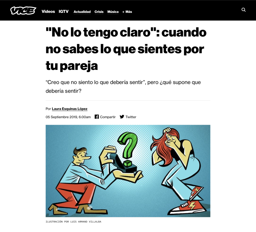 No lo tengo claro: Cuando no sabes lo que sientes por tu pareja (VICE España) 3