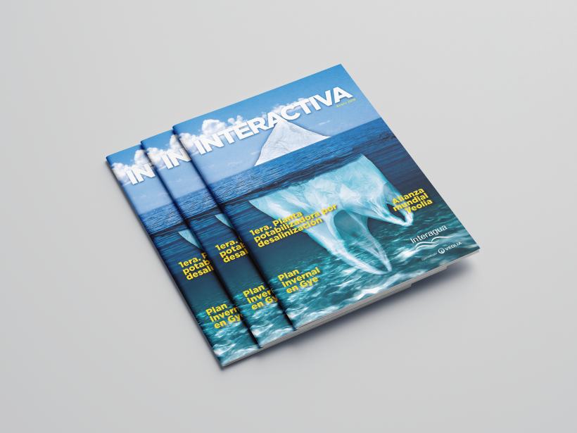 Diagramación y diseño de revista para la empresa Interagua en Guayaquil - Ecuador 0