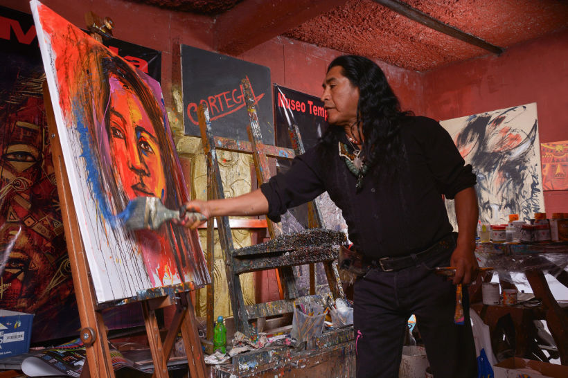 Ortega Maila plasmando arte 69