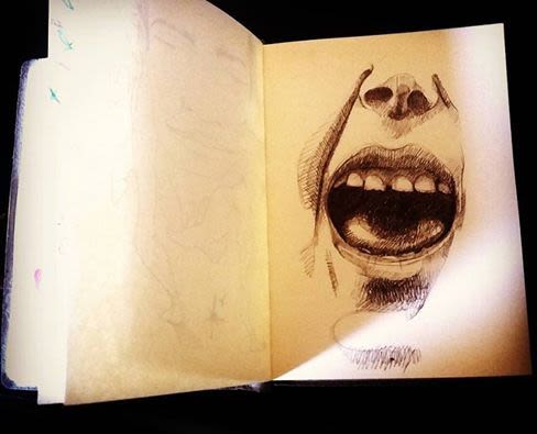 Mouth, Sketchbook