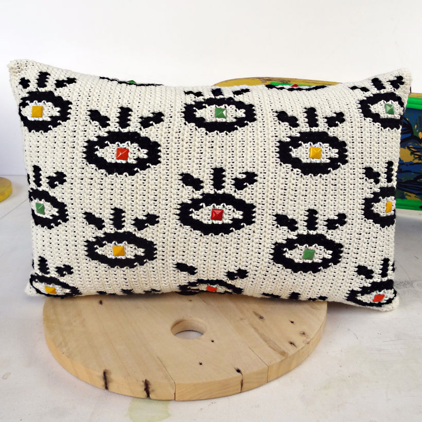 Pattern design. Cushion design 2