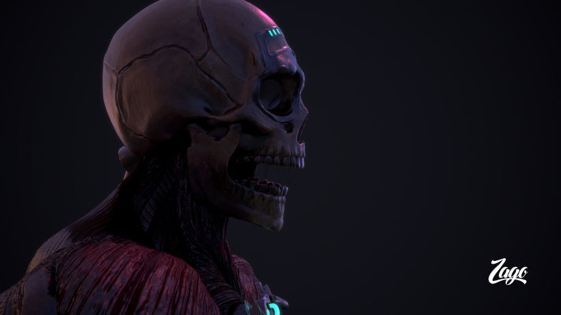 sci-fi skull 2 1