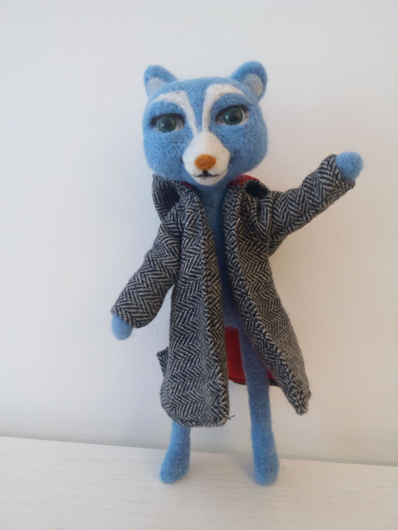 Mi Proyecto del curso: Needle felting: creación de personajes con lana y aguja 0