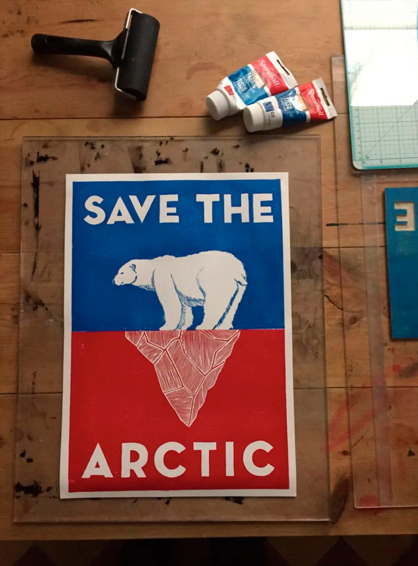 Save the Arctic. Pablo Salvaje