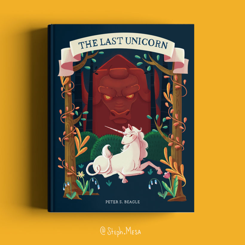The Last Unicorn Book Cover 0