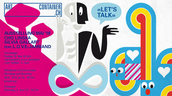 Let's Talk, Exhibition at Art Container 0