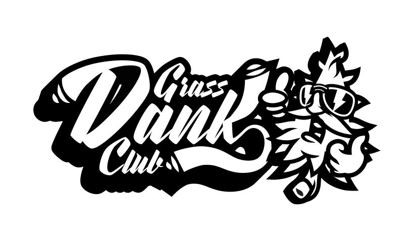 "Dank Grass Club" - Logo and branding 0