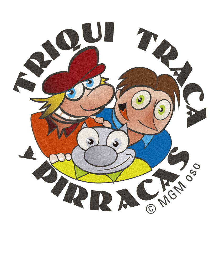 Triqui, Traca y Pirracas. Personajes cómic. 1