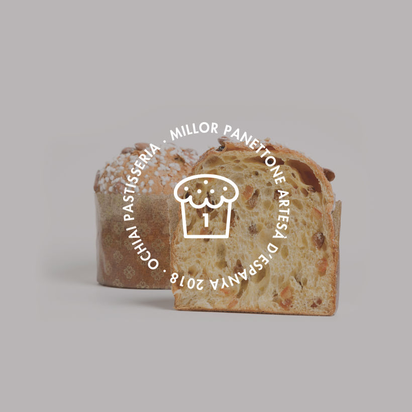 Pastelería Ochiai · Branding, diseño editorial, diseño de objeto portamenú y rincones de la pastelería 1