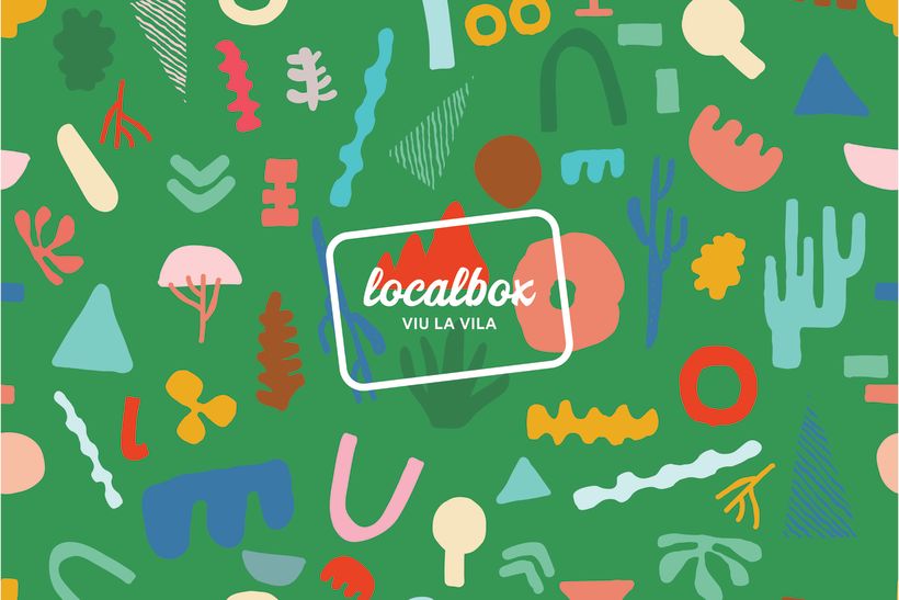 Localbox · Tarjeta regalo pequeño comercio · Branding, Packaging y Pattern Design 0
