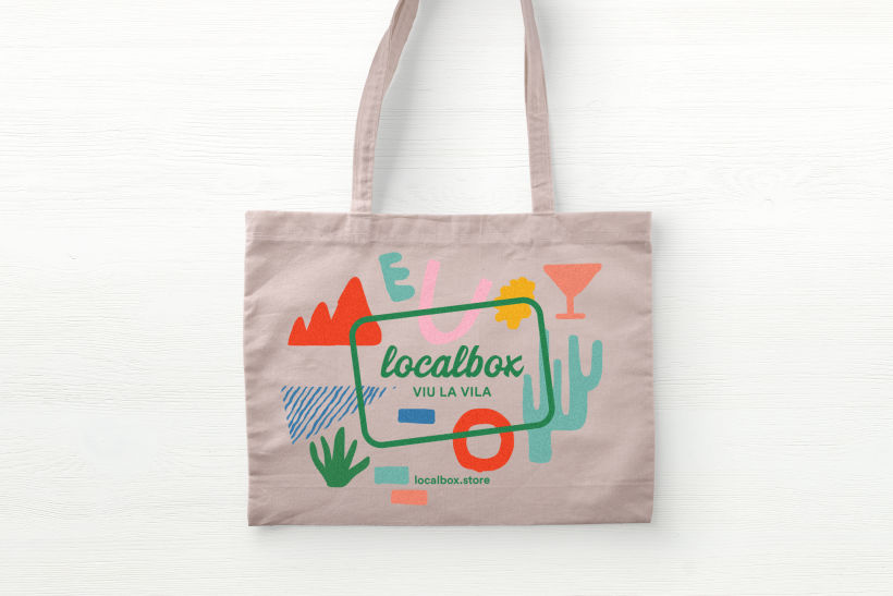 Localbox · Tarjeta regalo pequeño comercio · Branding, Packaging y Pattern Design 5