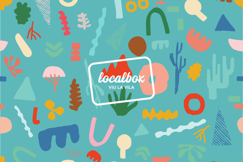 Localbox · Tarjeta regalo pequeño comercio · Branding, Packaging y Pattern Design 7