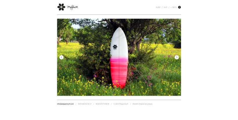 Web Imagen de Marca Tablas de Surf 1