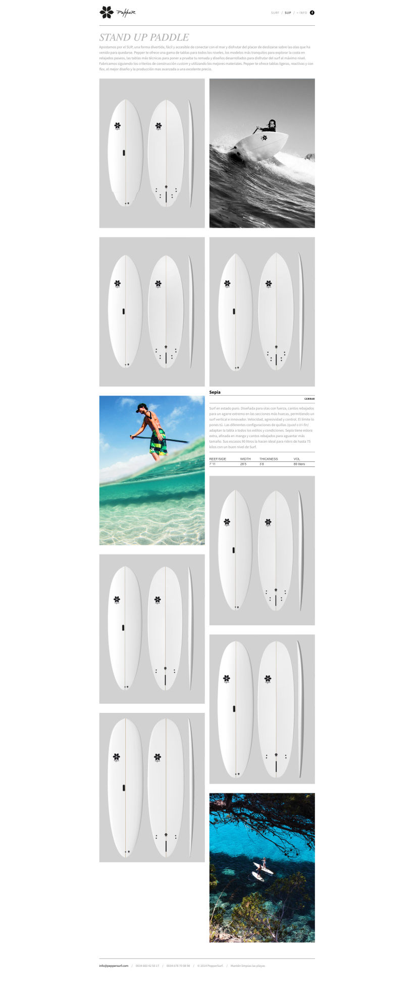 Web Imagen de Marca Tablas de Surf 3
