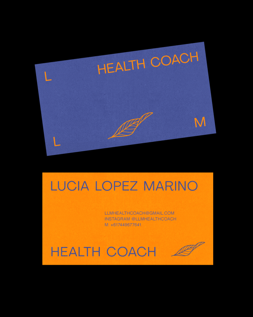 Branding for Lucia Lopez Marino HEALTH COACH 2