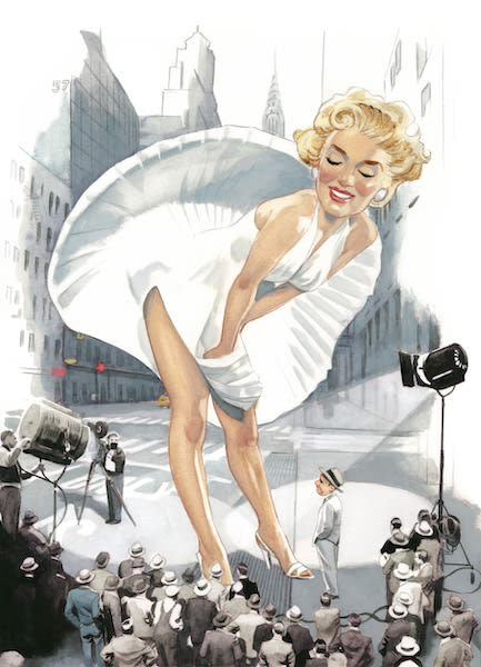 Marilyn Monroe en la rejilla de Lexington Avenue