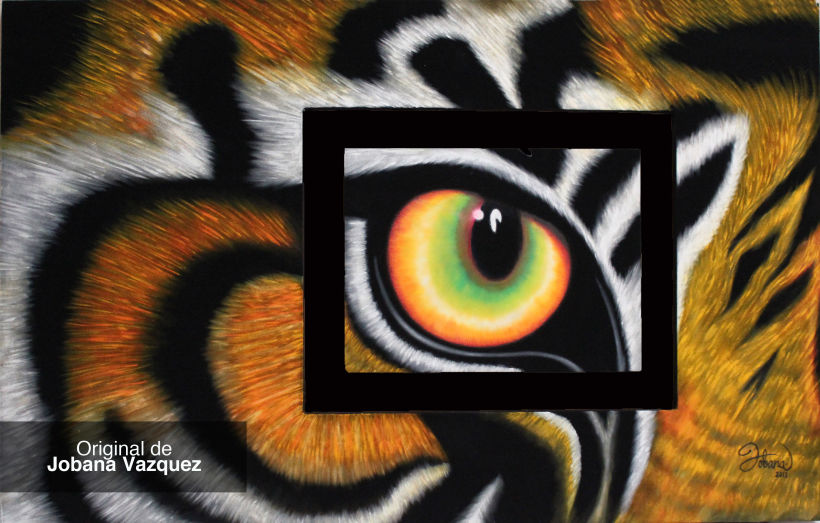 Ojo de Tigre Prismacolor / Acrílico 0