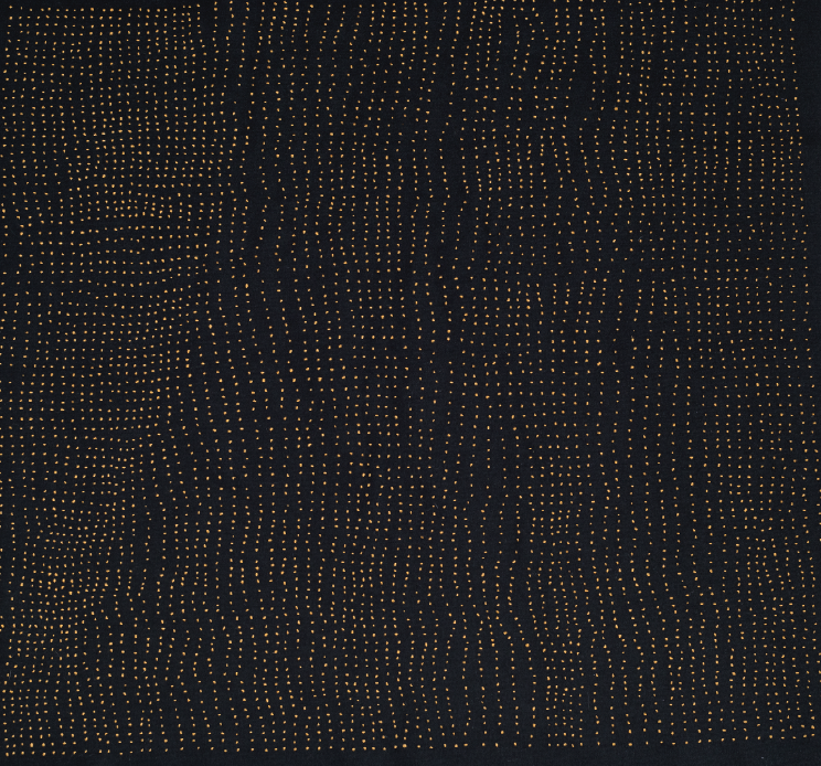 MORSE / Bordado a mano con hilo de algodón sobre fieltro de lana / 58 x 55 cm