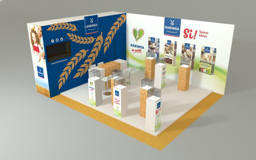 Harimsa stand design Alimentaria 2018 -1