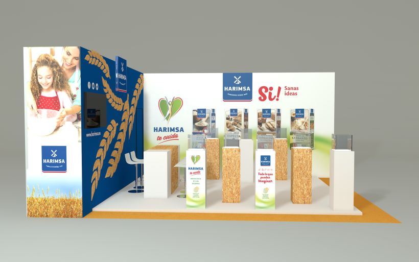 Harimsa stand design Alimentaria 2018 0