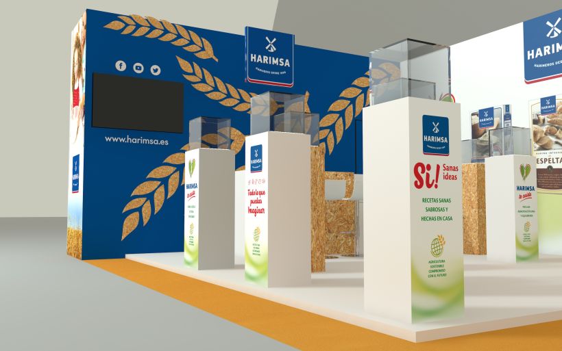 Harimsa stand design Alimentaria 2018 4