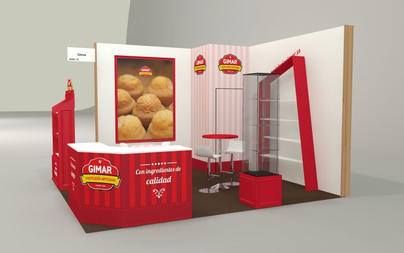 Gimar stand design Alimentaria 2018 1