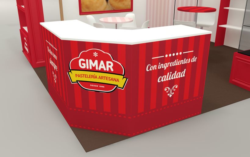 Gimar stand design Alimentaria 2018 3