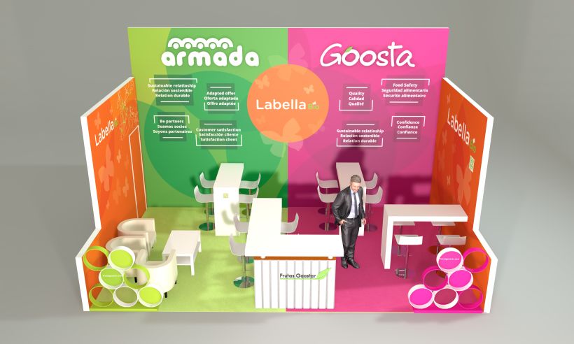 Goostar & Armada stand design Fruit Attraction 2018 -1