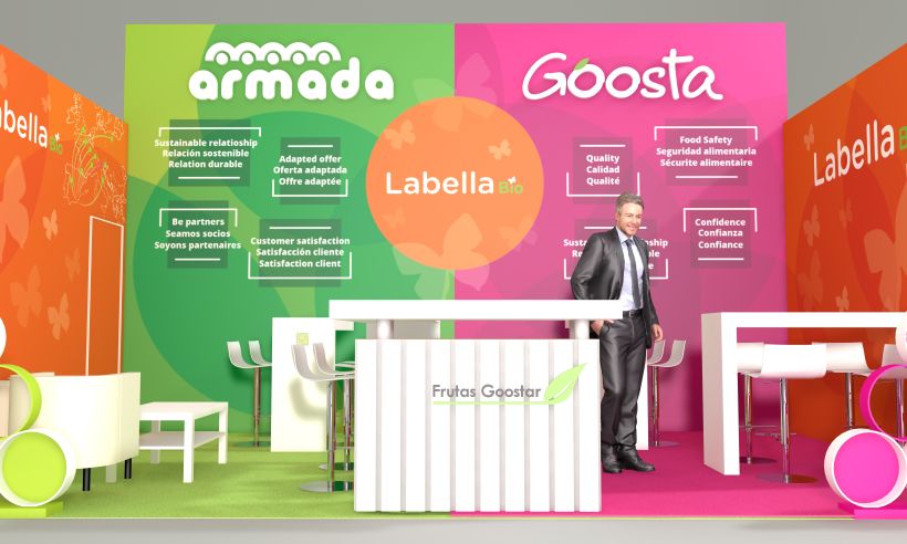 Goostar & Armada stand design Fruit Attraction 2018 1