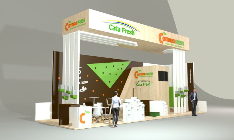 Catman Fresh & Cata Fresh stand design Fruit Attraction 2019 0