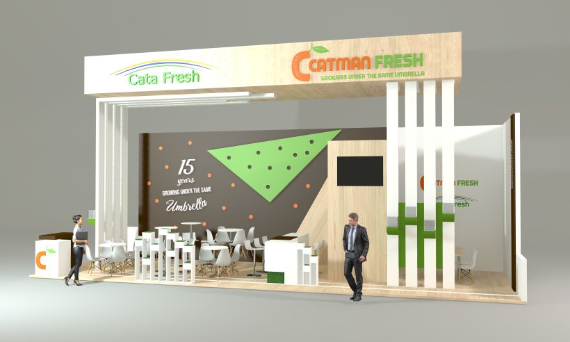 Catman Fresh & Cata Fresh stand design Fruit Attraction 2019 1