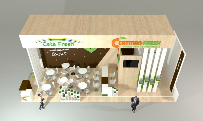 Catman Fresh & Cata Fresh stand design Fruit Attraction 2019 2