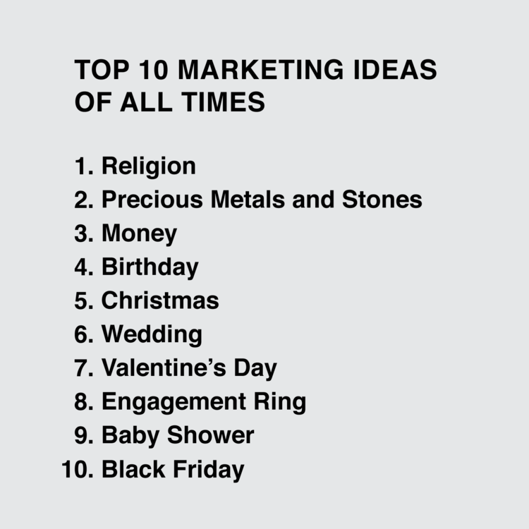 Top 10 Marketing Ideas of All Times -1