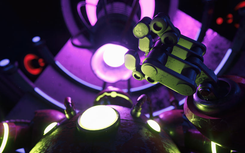 My project in Compositions with Cinema 4D and OctaneRender course: Robot M-1 7