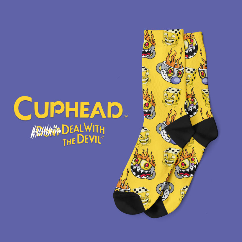 Socks Evil Cuphead