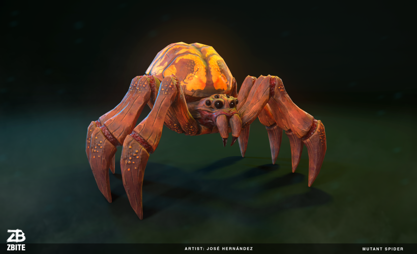 Mutant Spider Stylized -1