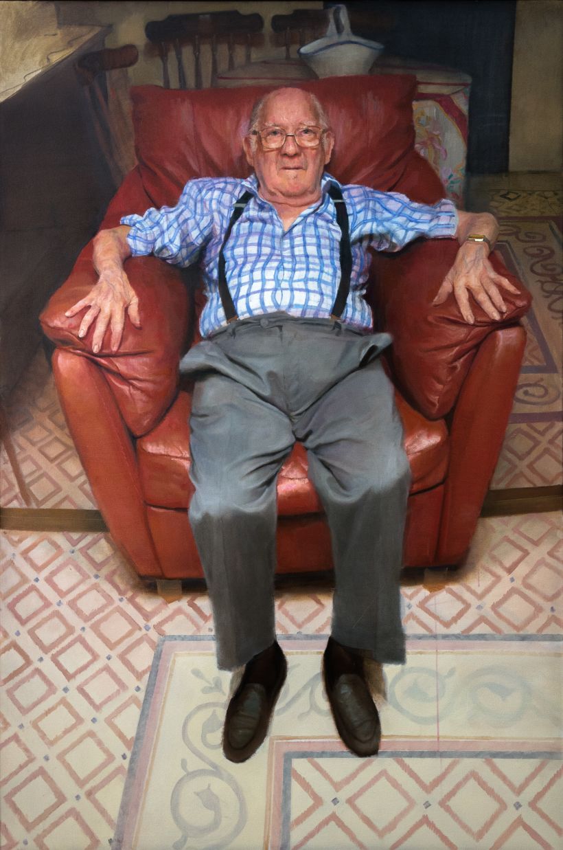 Juan el Mosca —- óleo sobre lienzo —- 120 x 180 cm