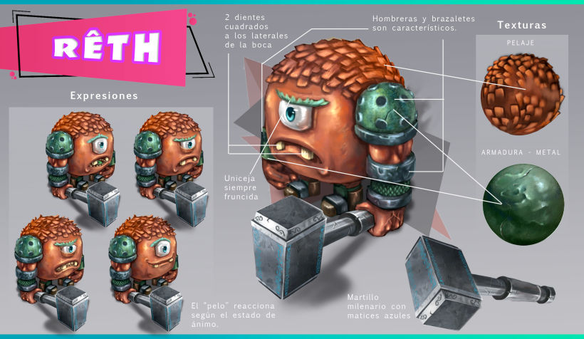 Kübhlu & Reth: Diseño de personajes para videojuegos y aplicaciones 4