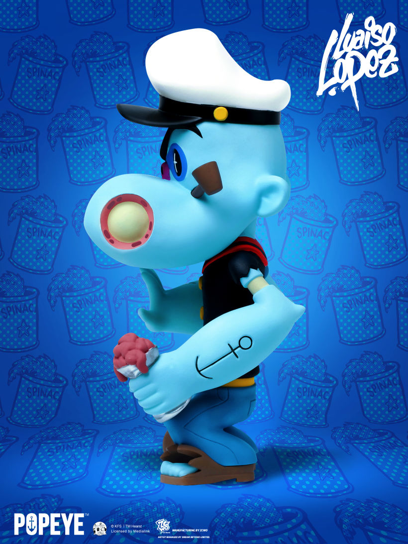 Zombie Popeye 90º Aniversario 3