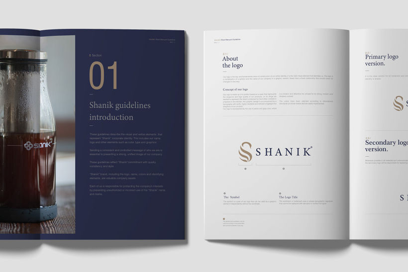 Manual de identidad corporativa - Shanik 7