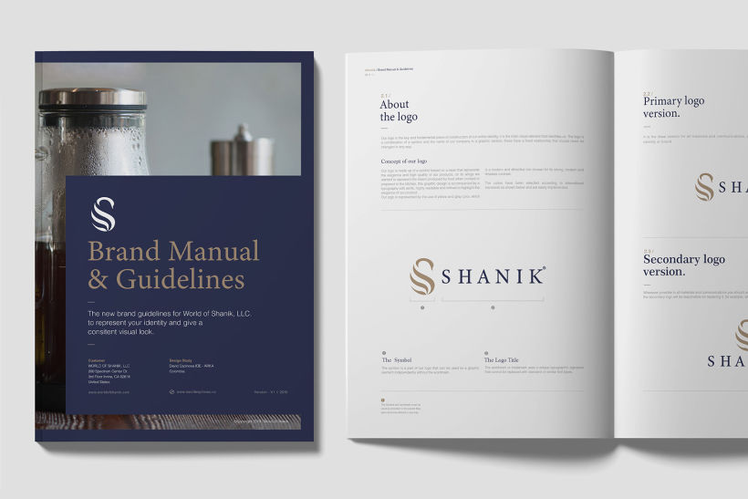 Manual de identidad corporativa - Shanik 15