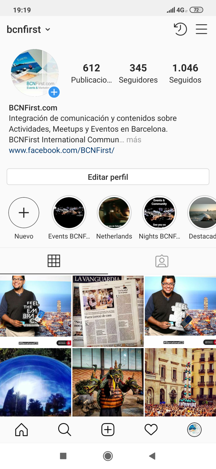 La Vanguardia Durante el International Community Day | Instagram @BCNFirst