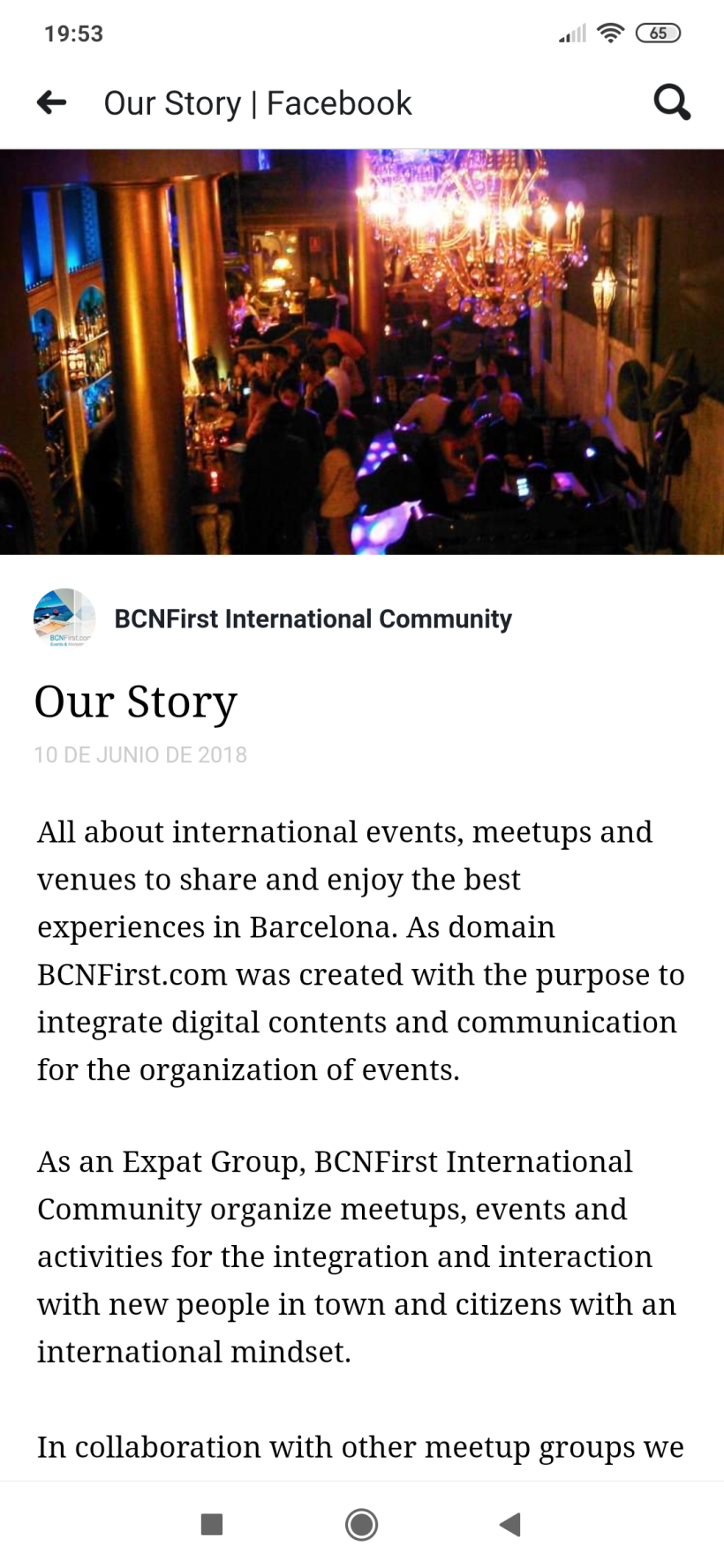 BCNFirst International Community @BCNFirst